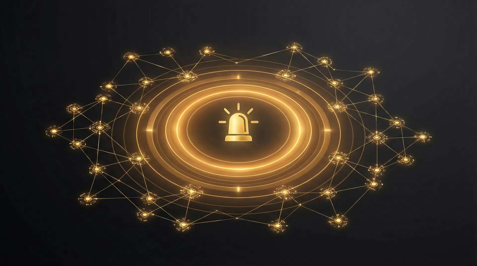 Beacon network visualization representing Maask validation pilot program