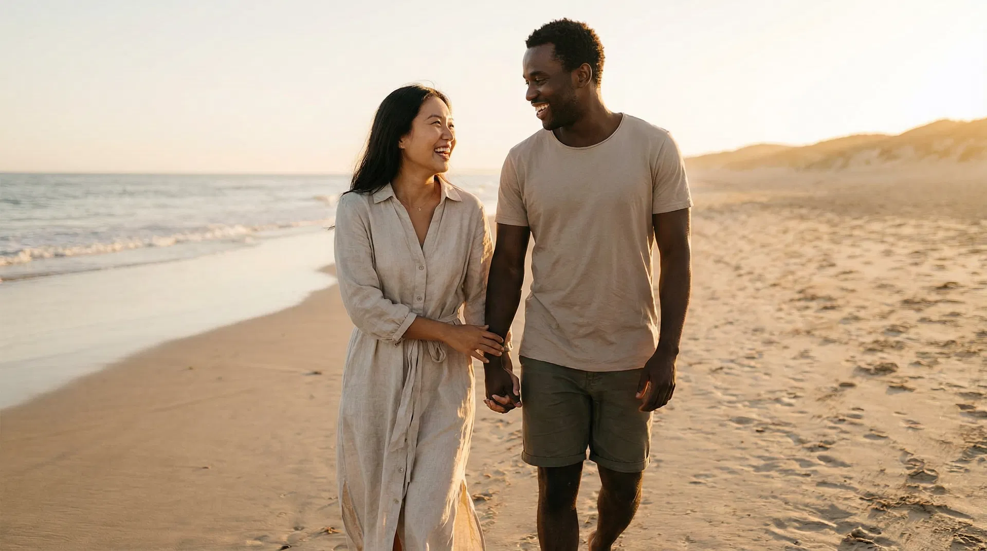 Couple on beach