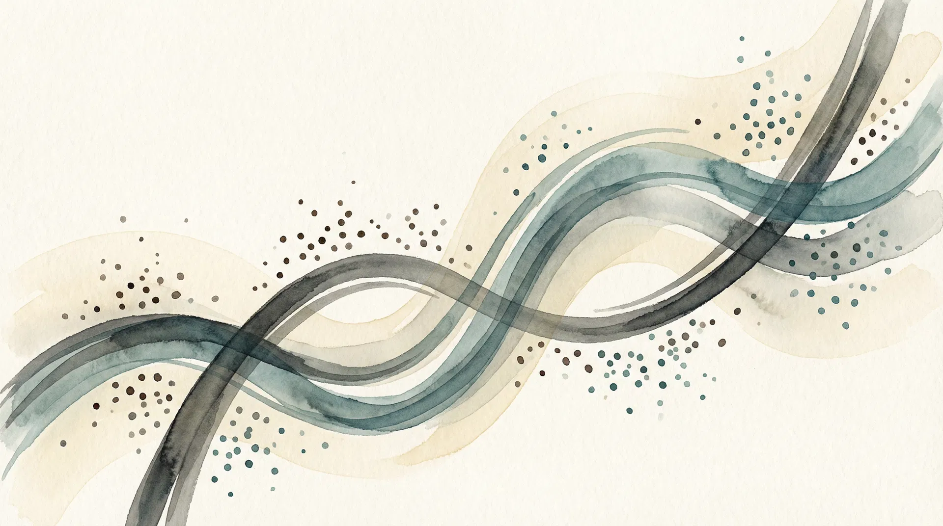 Abstract financial data visualization