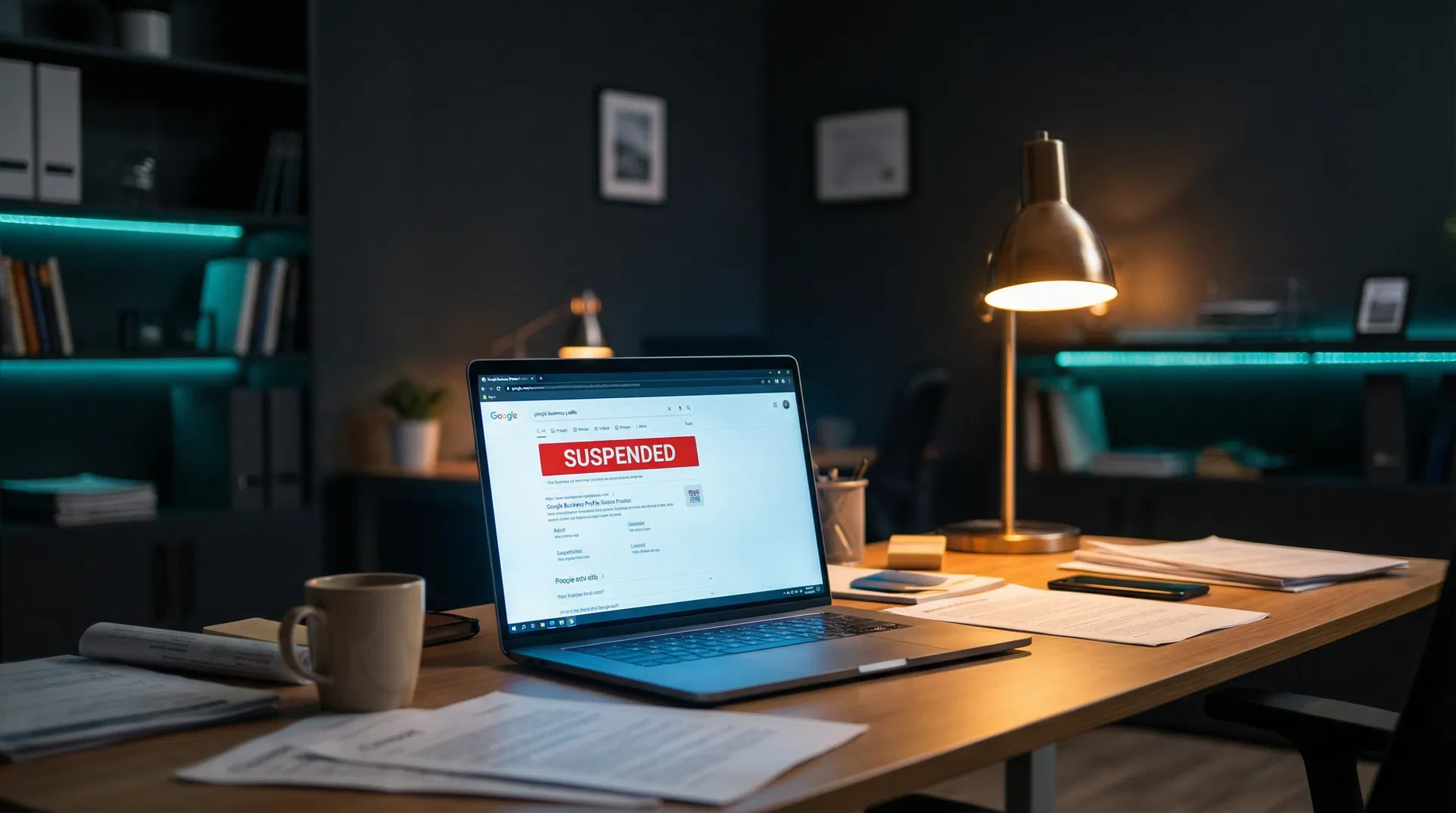 Suspended Google Business Profile