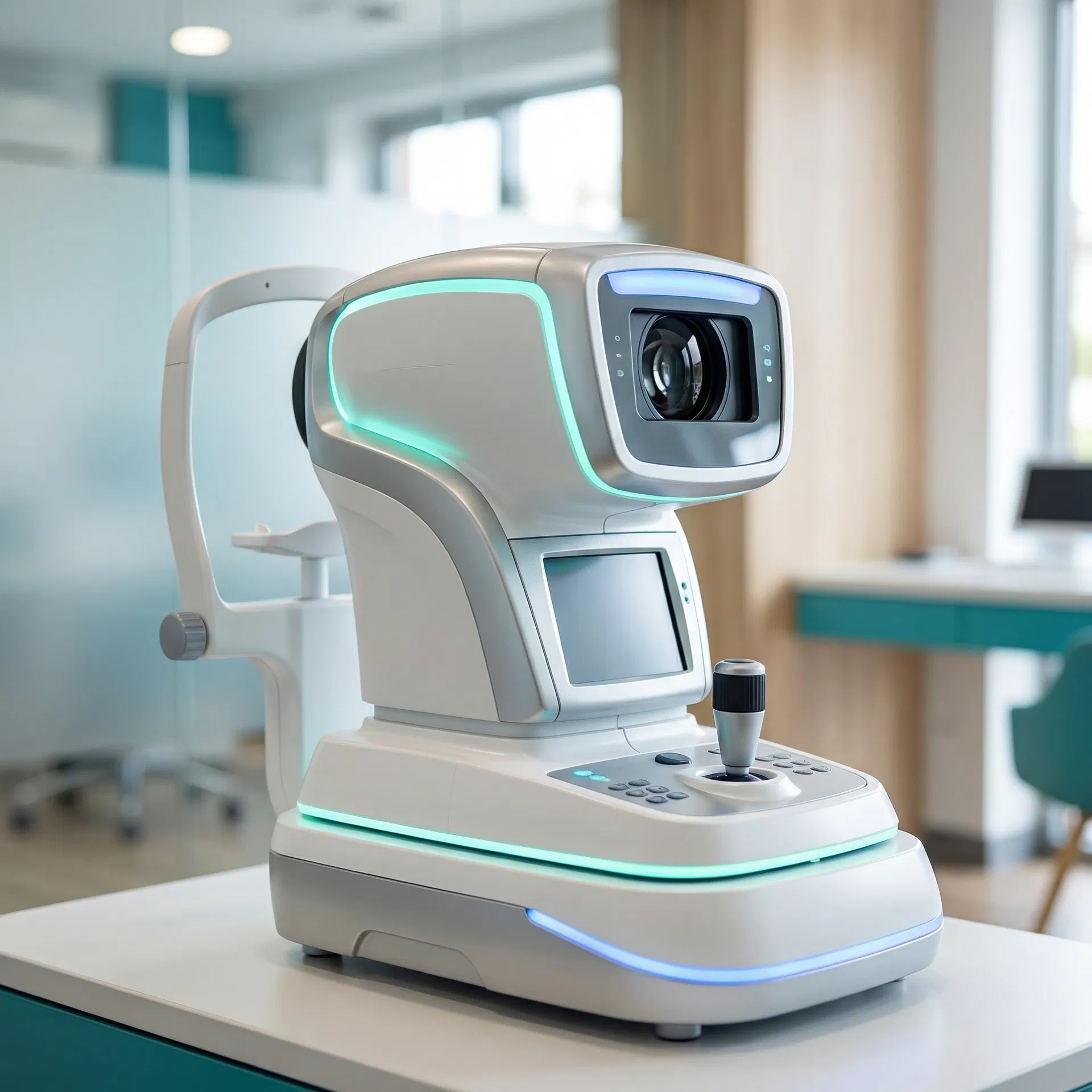 Modern optometry equipment