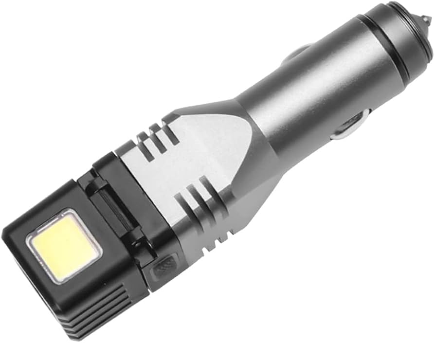 Lanterna LED Recarregável para Carro