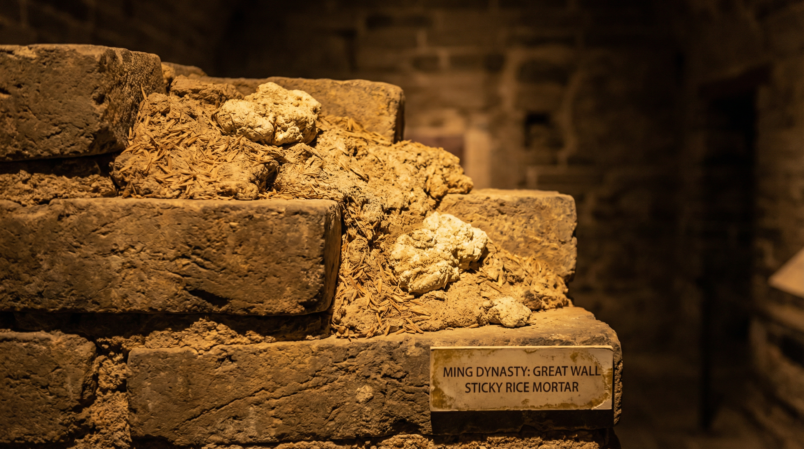 Great Wall Mortar Analysis — Ming Dynasty China ancient artifact, Medieval