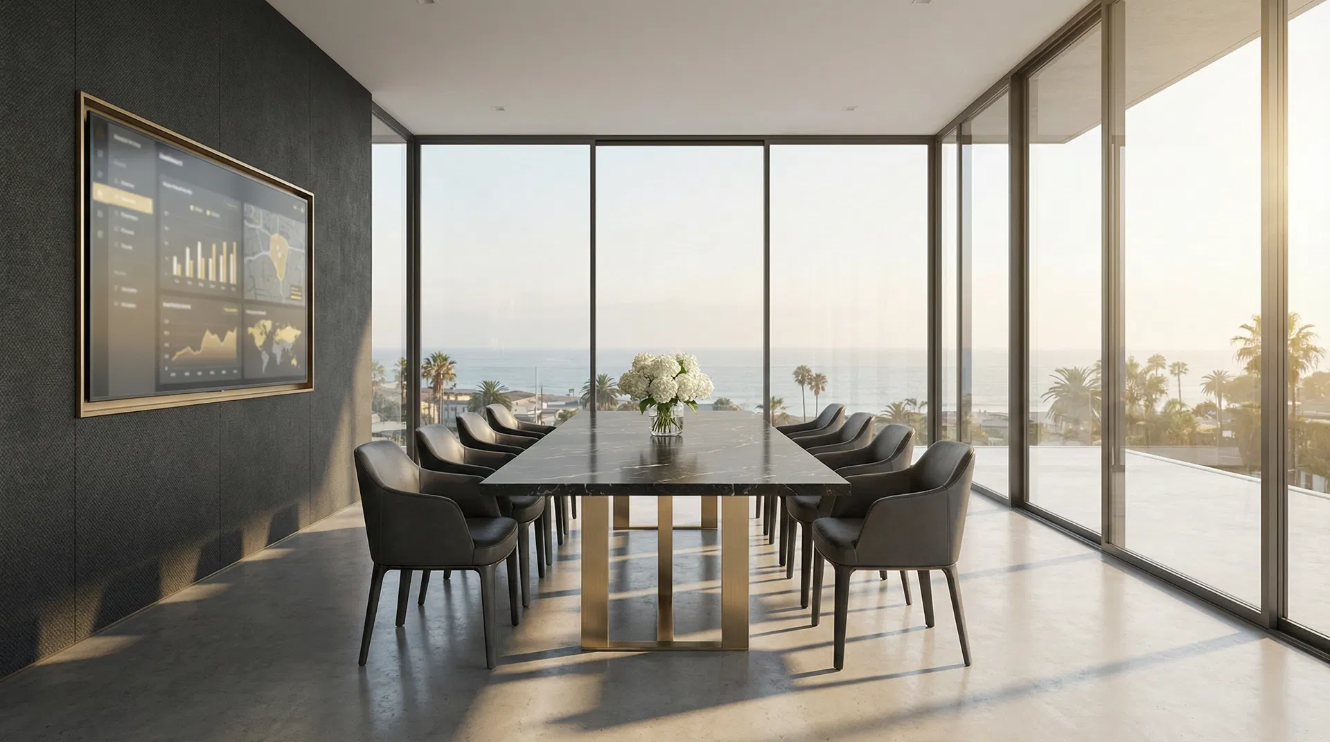 Modern real estate office