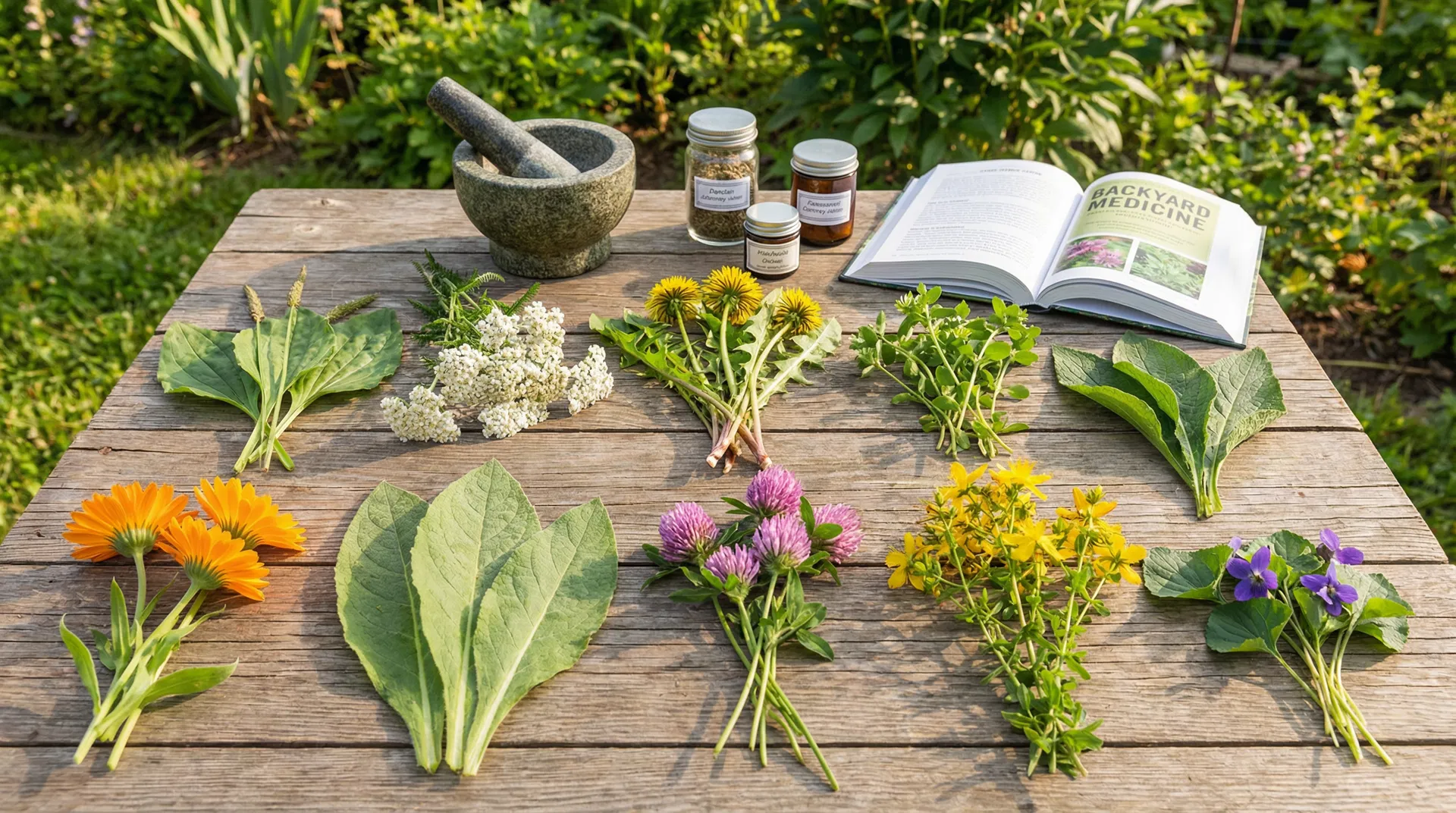 Natural First Aid: Medicinal Plants in Your Backyard