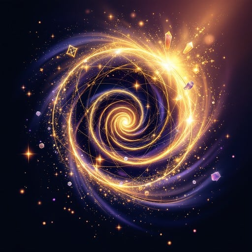 Cosmic Golden Spiral