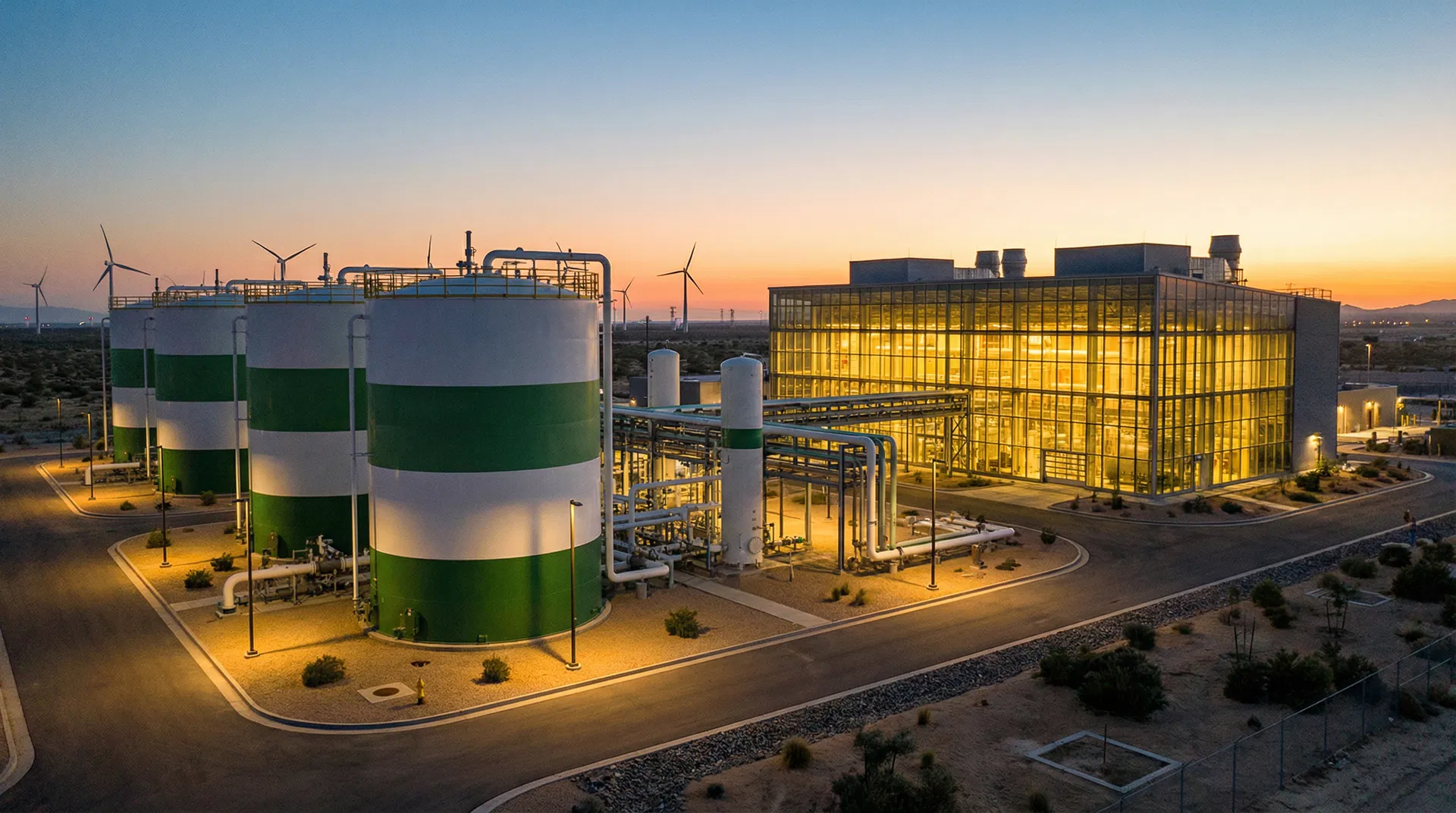 Hydrogen Hub — 50 MW Fuel Cell Complex