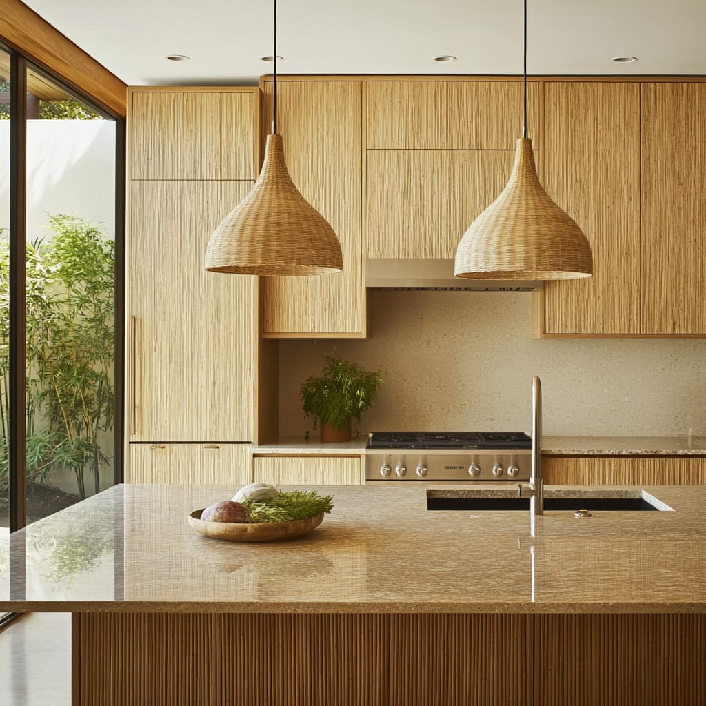 Bamboo Kitchen Cabinets