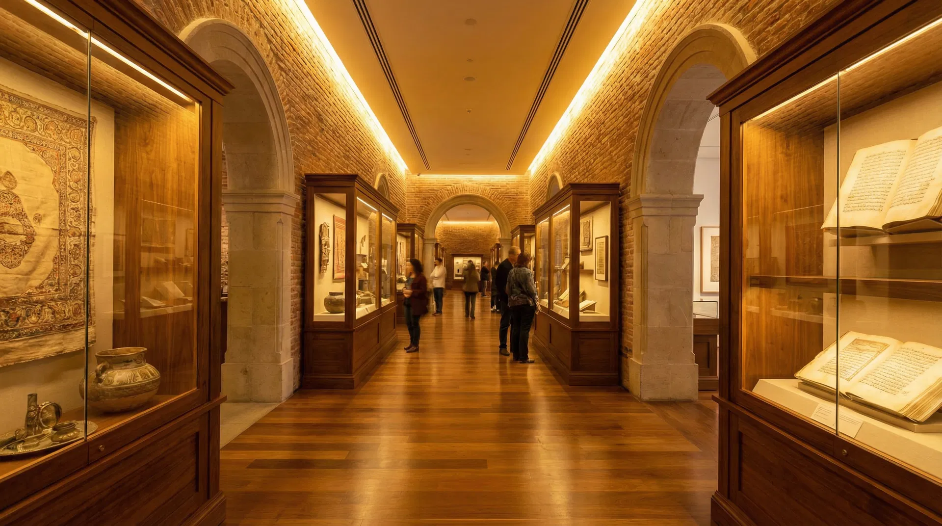 Museum exhibition hall