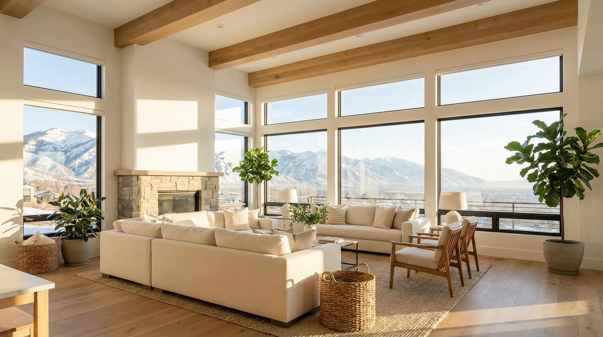 Modern Utah home interior