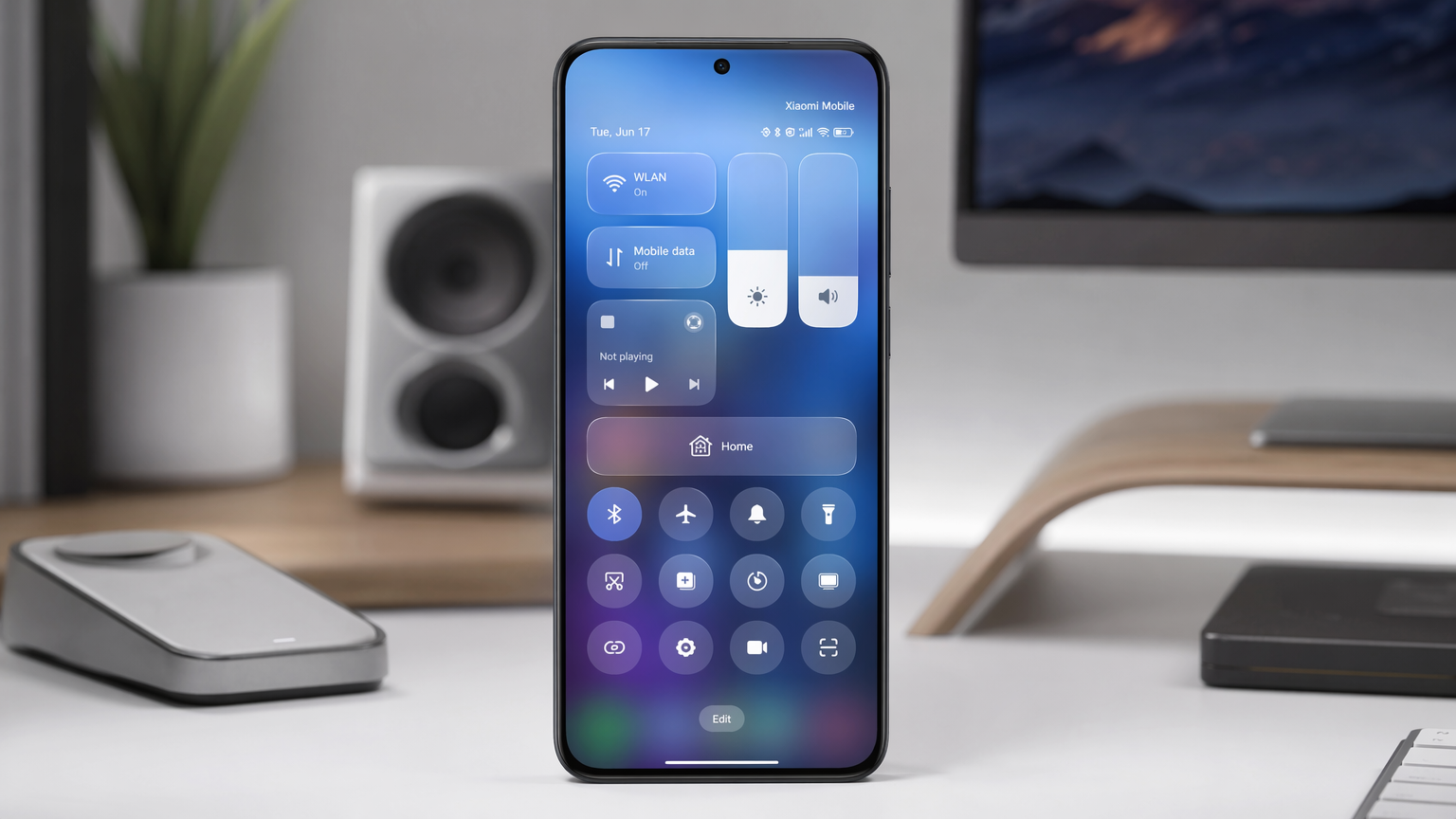 iOS 26 MIUI Theme Preview