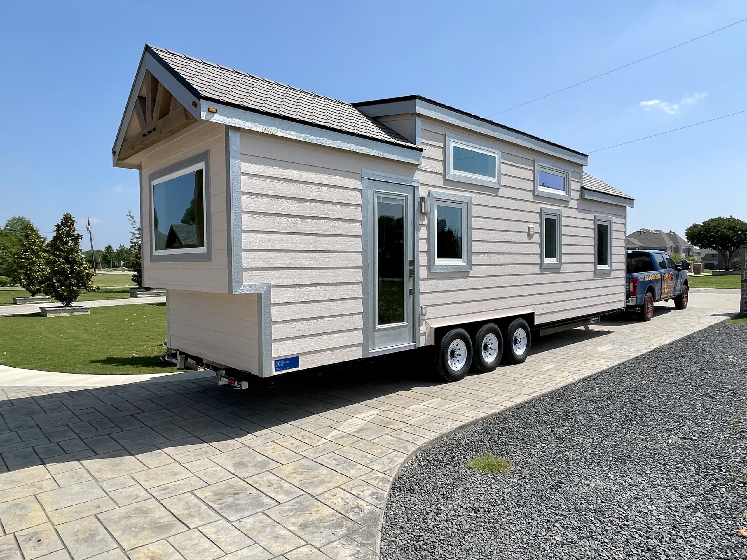 Tiny house on wheels in Texas