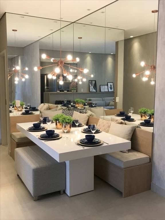 Canto alemão moderno com acabamento premium