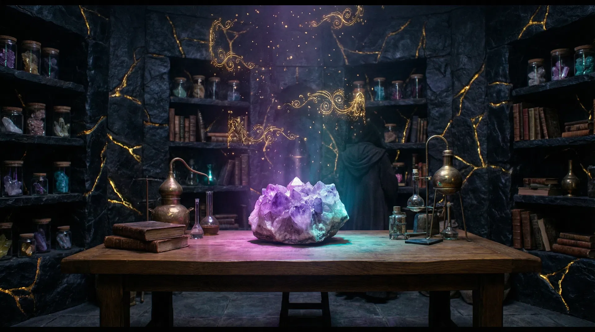 Alchemistisches Kristall-Laboratorium