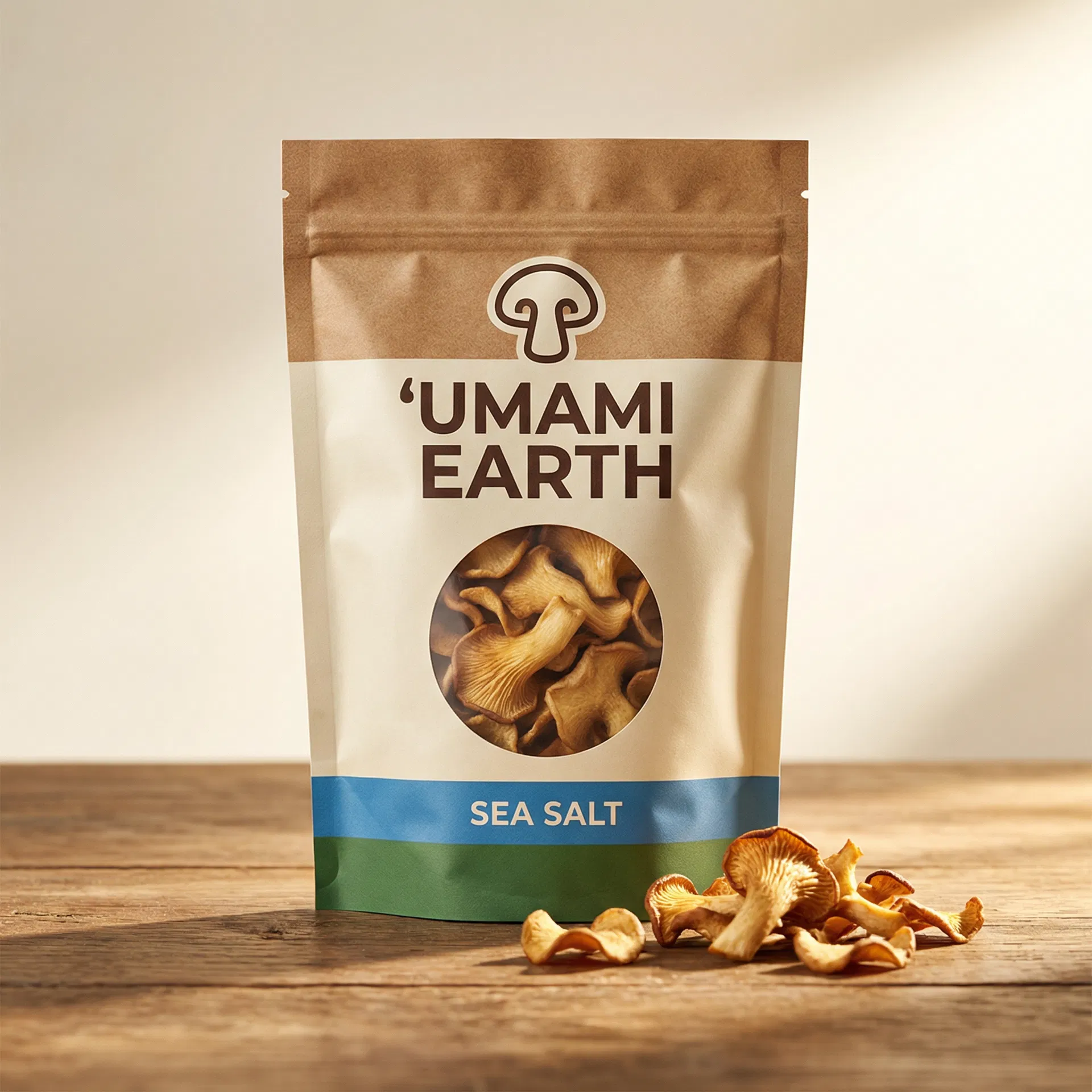 UMAMI EARTH Sea Salt Mushroom Chips