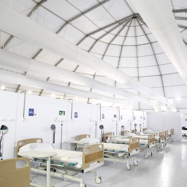 Equipamentos hospitalares doados