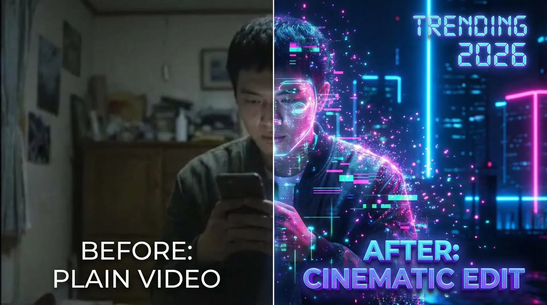 Edit Viral Before/After