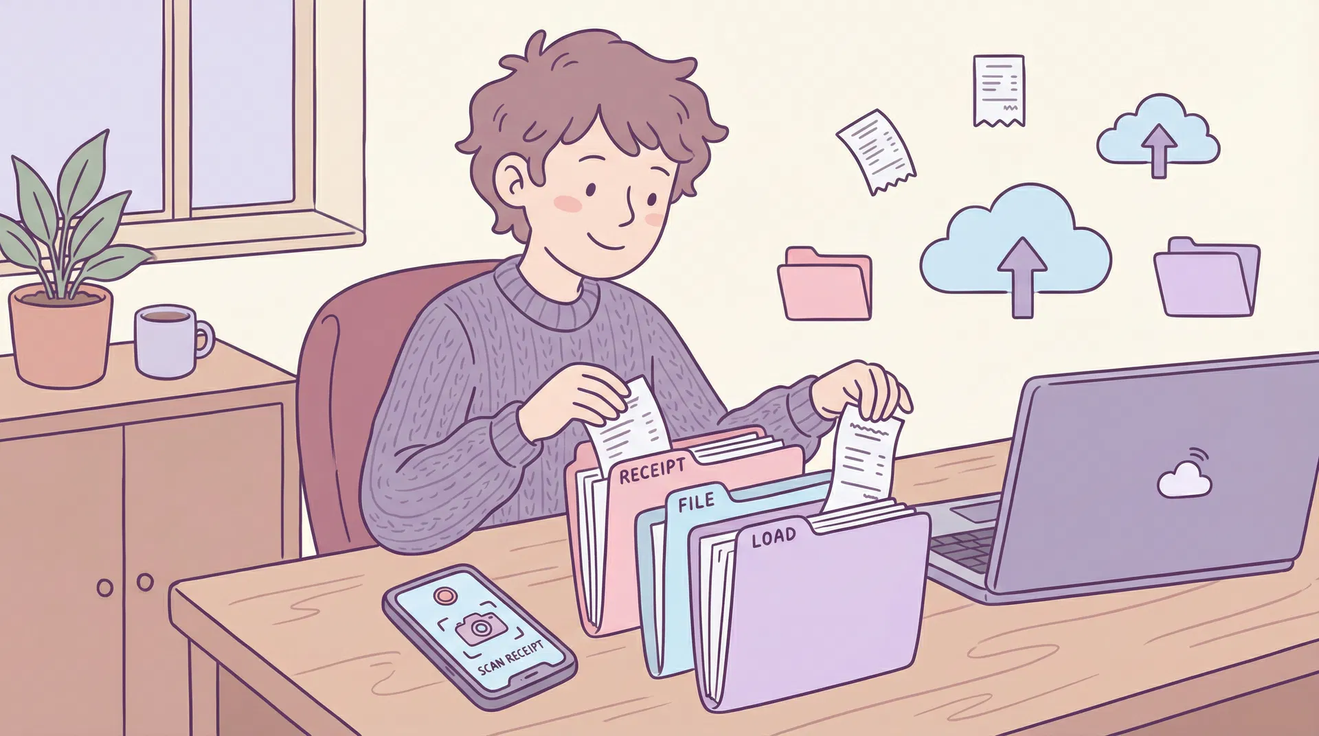 副業の経費・領収書の残し方|これだけでOK!初心者向けガイド