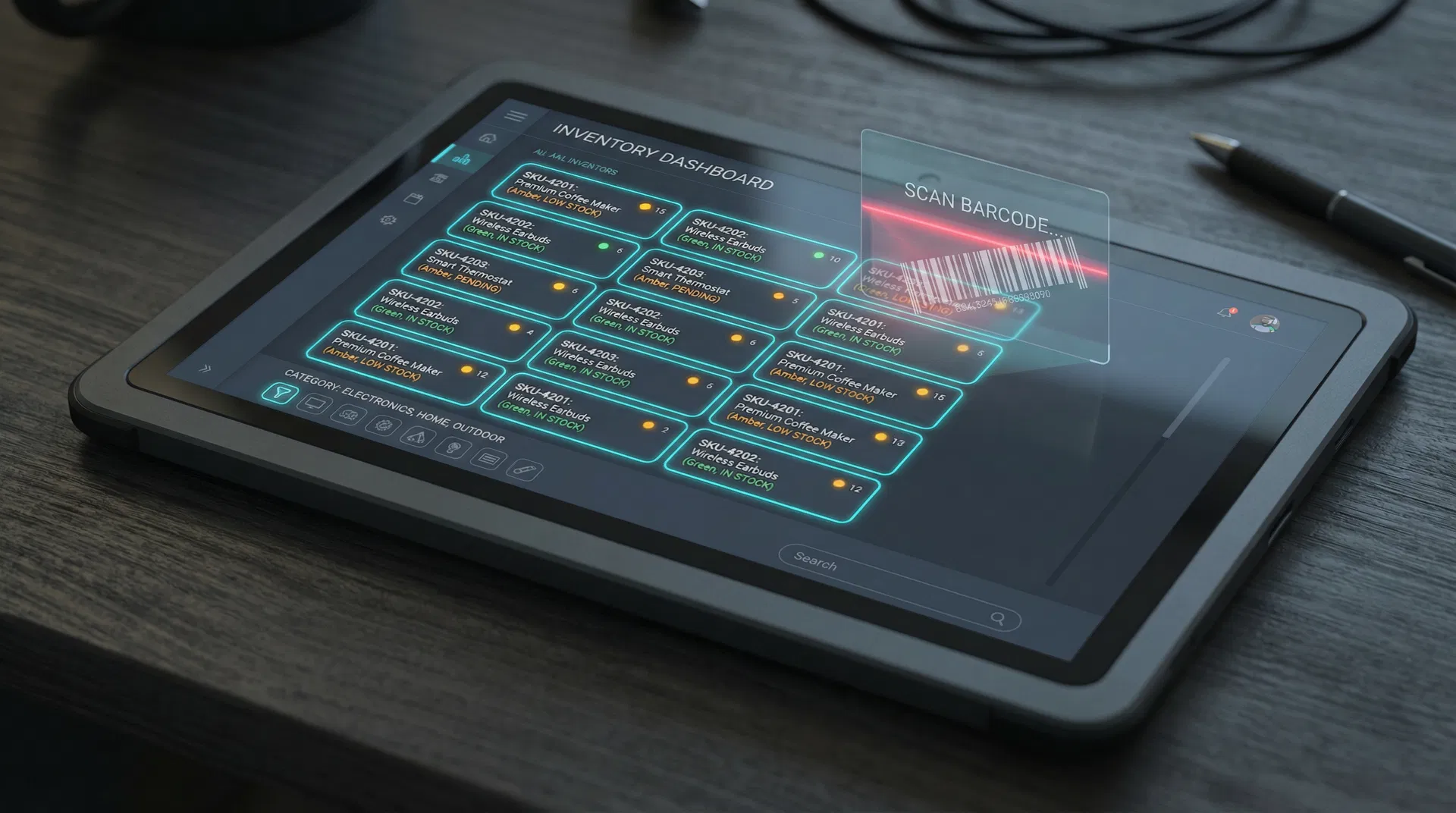 Gestão de SKU e produtos