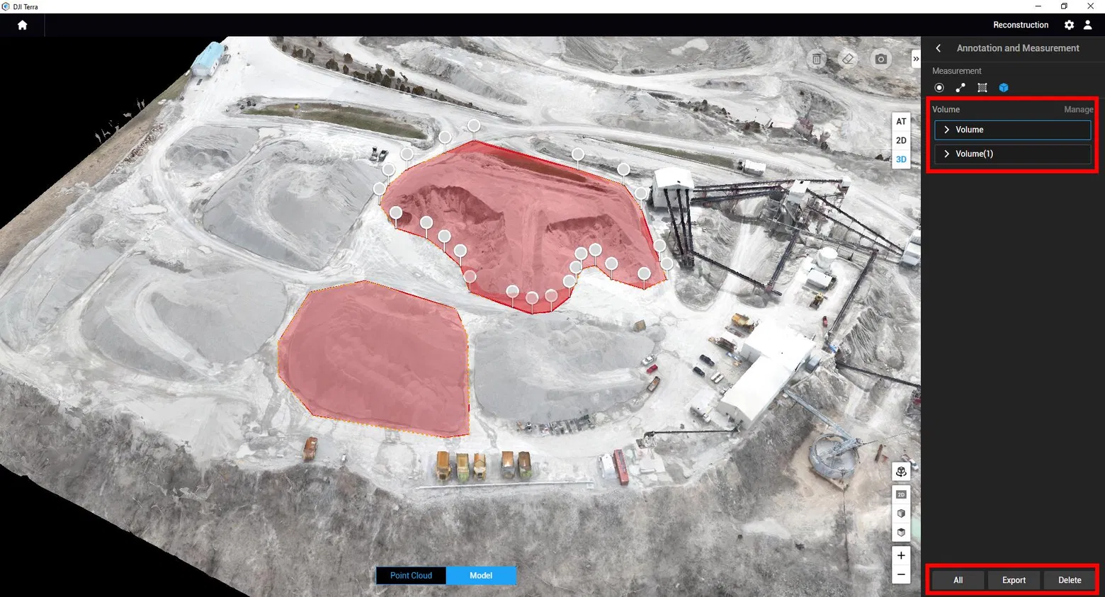 Real-time stockpile inventory measurement