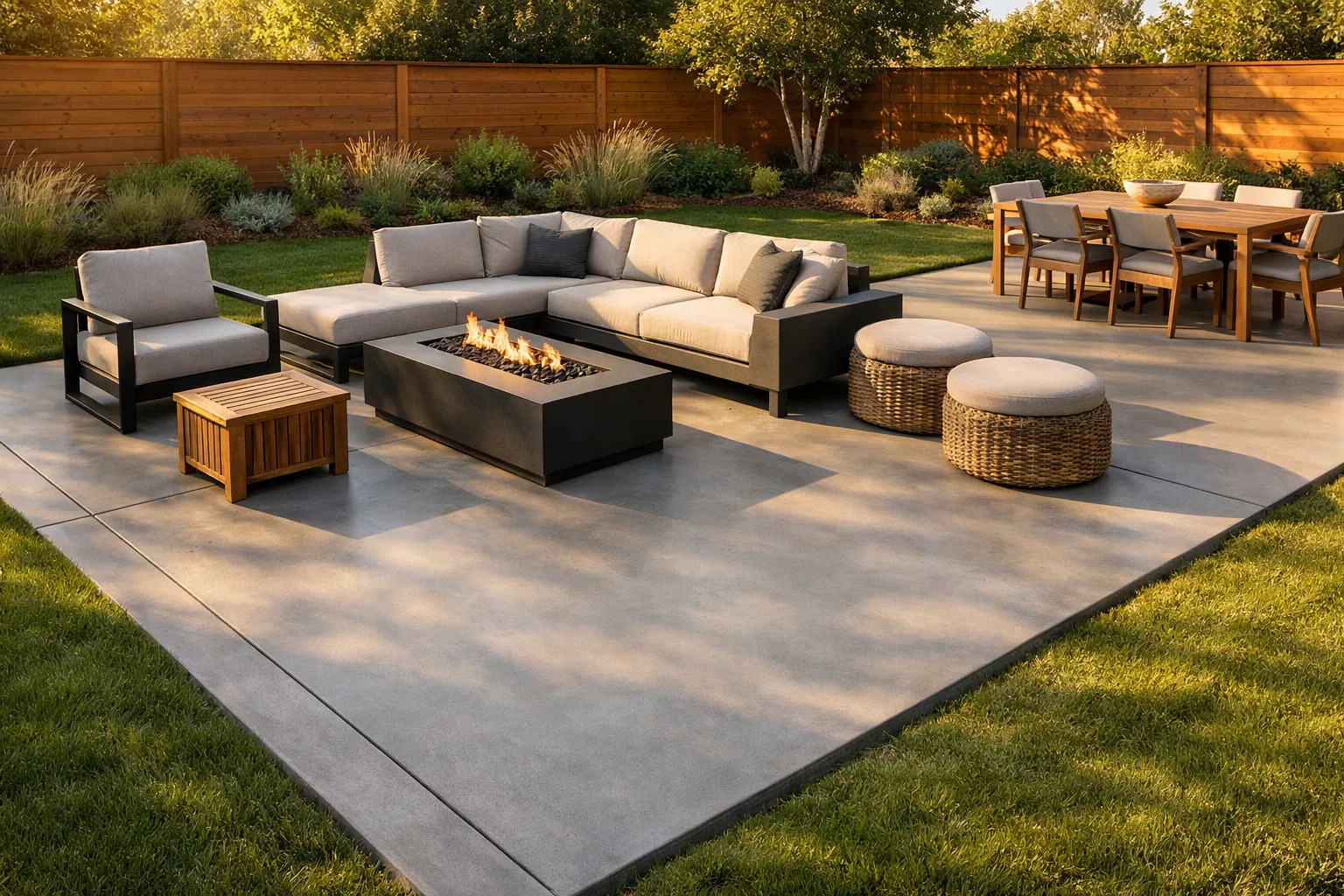 Custom Backyard Patio