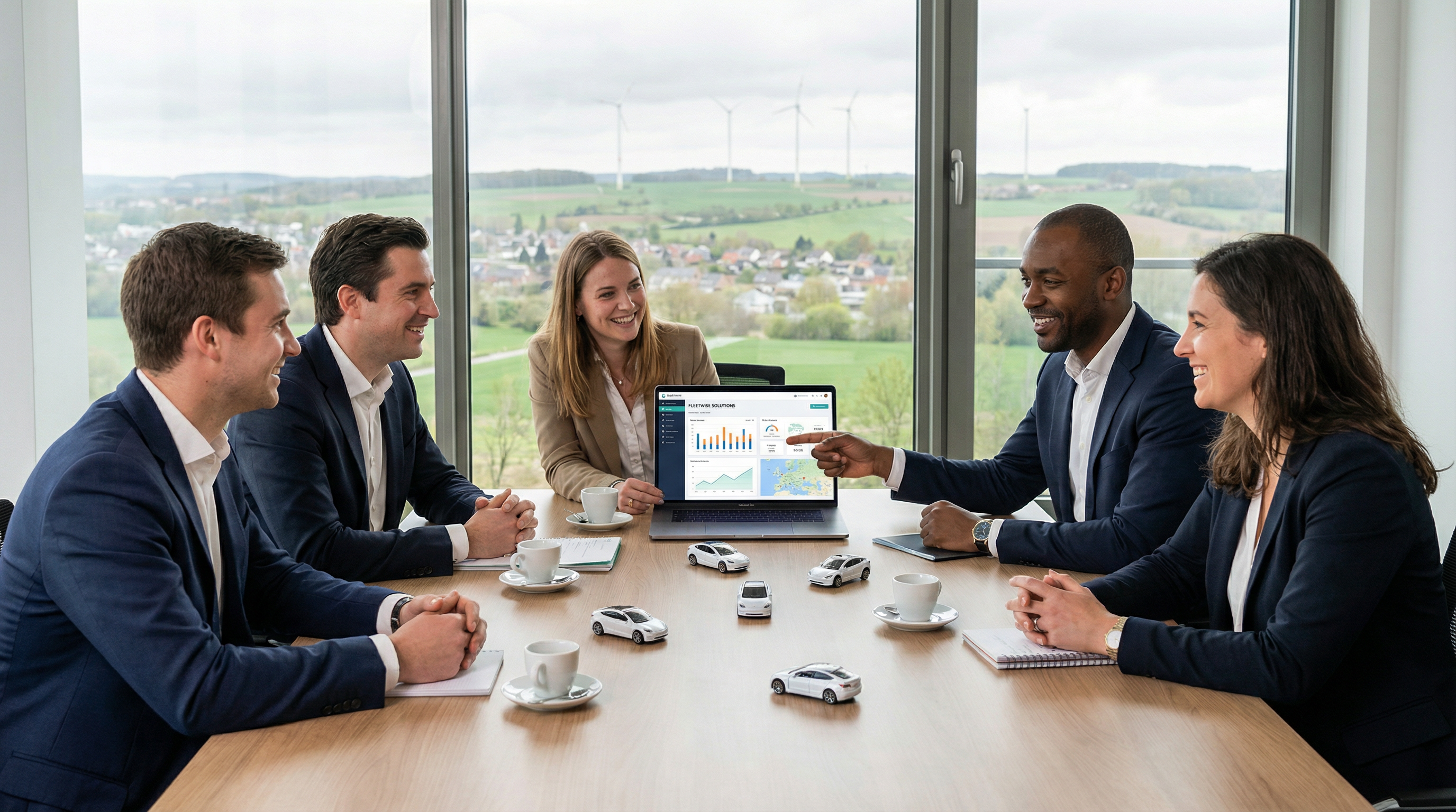 Illustration : Réunion stratégique PME