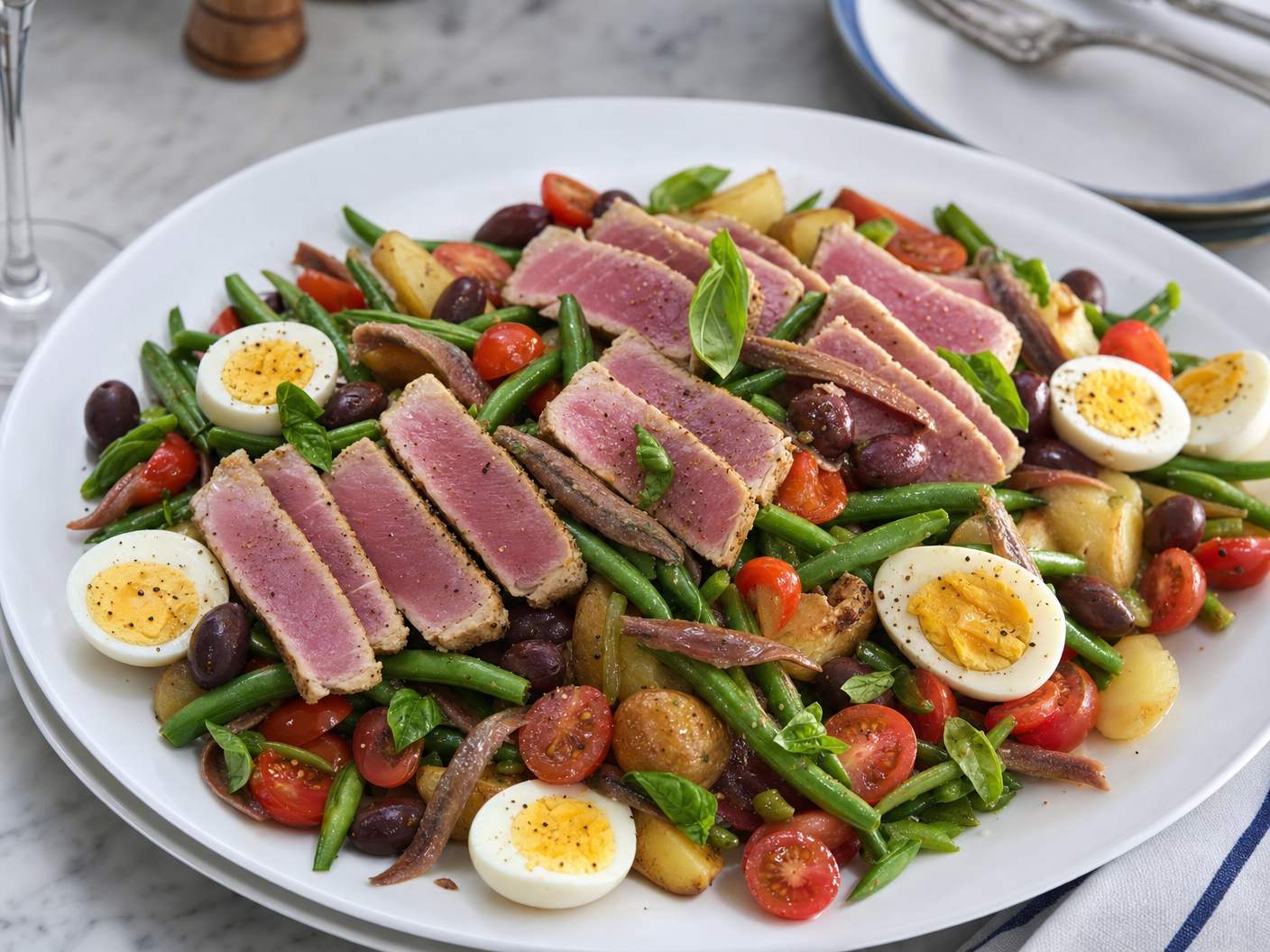 French Nicoise Salad