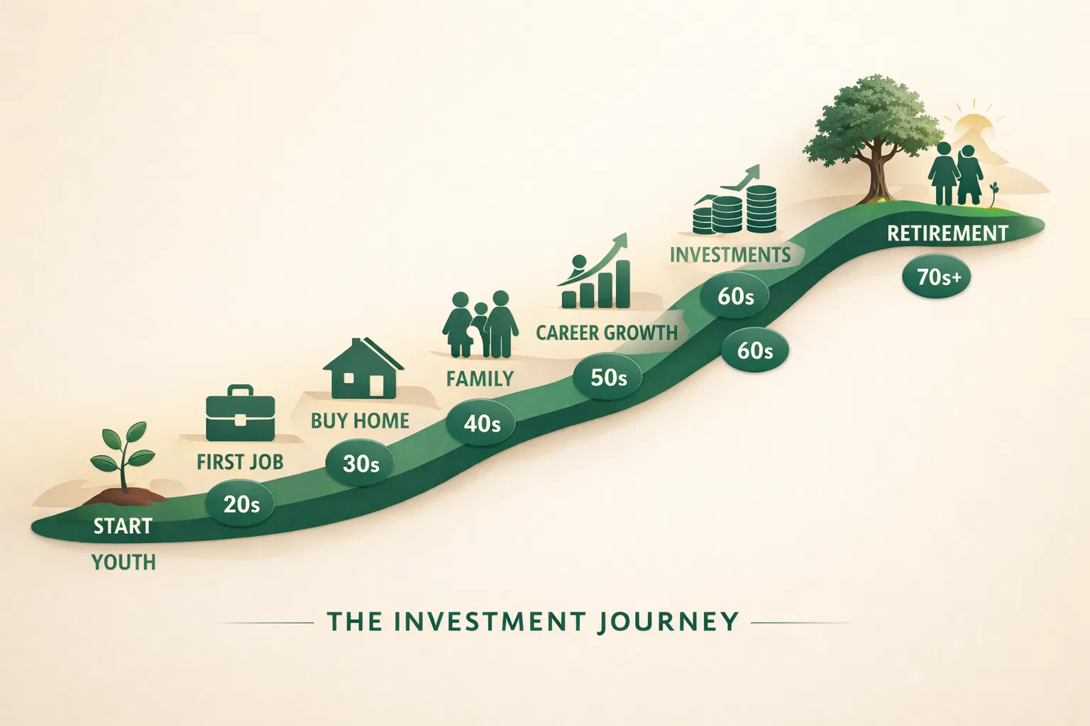 Línea de tiempo de inversión