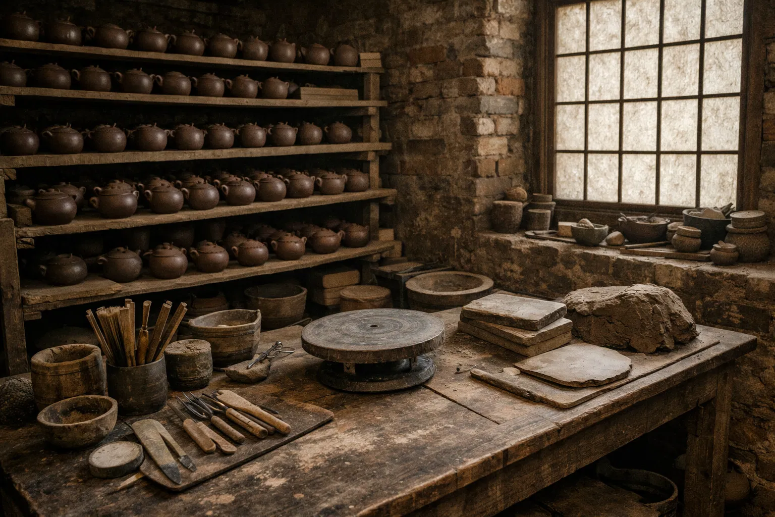 丁蜀镇工坊实景