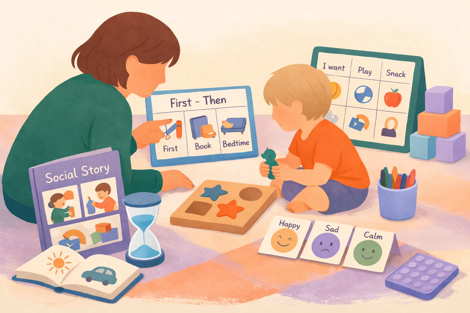 Resources for families - visual supports and strategies