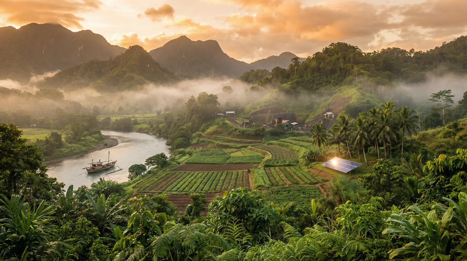 Papua New Guinea landscape