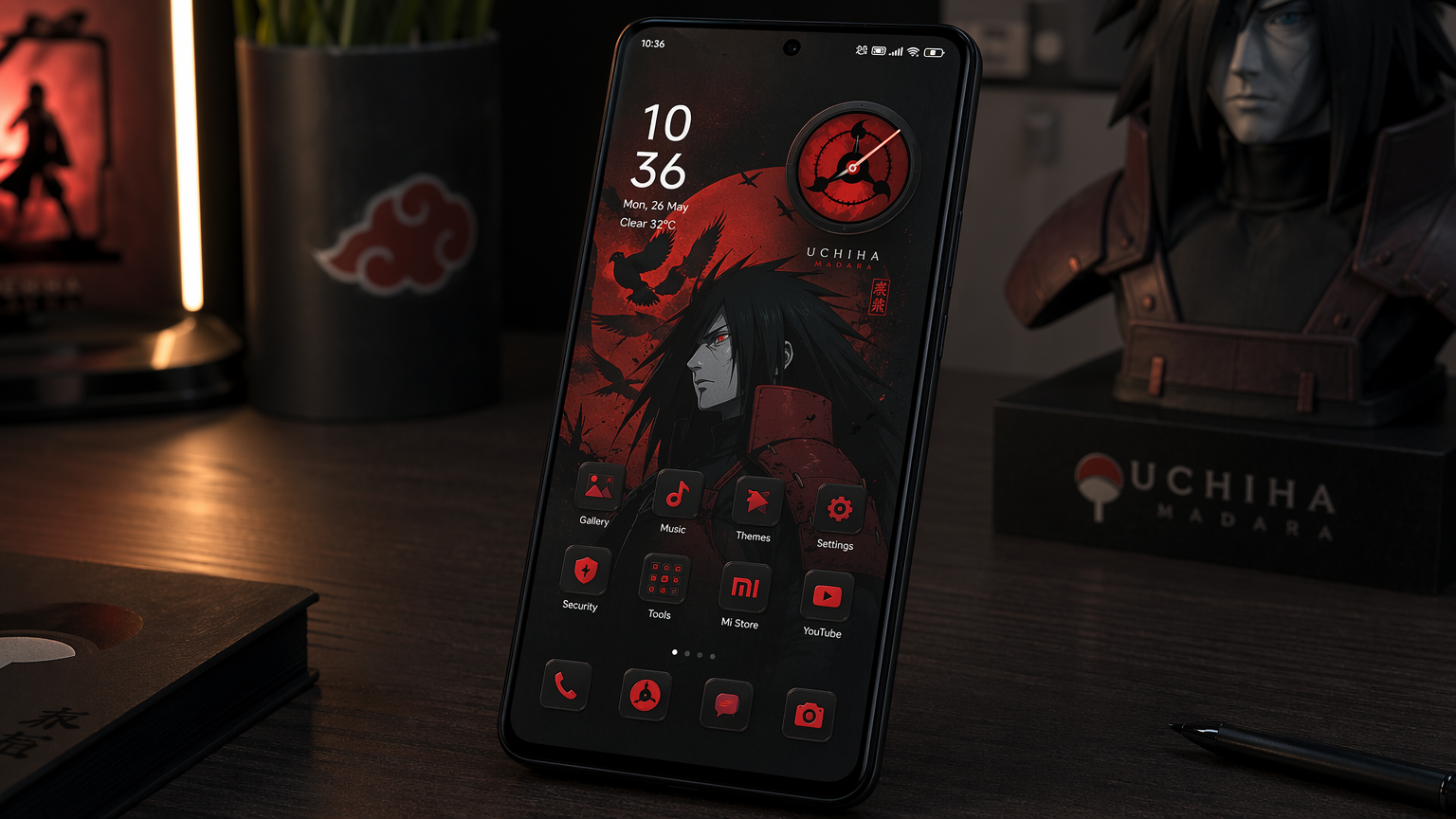 Madara Theme MIUI Preview
