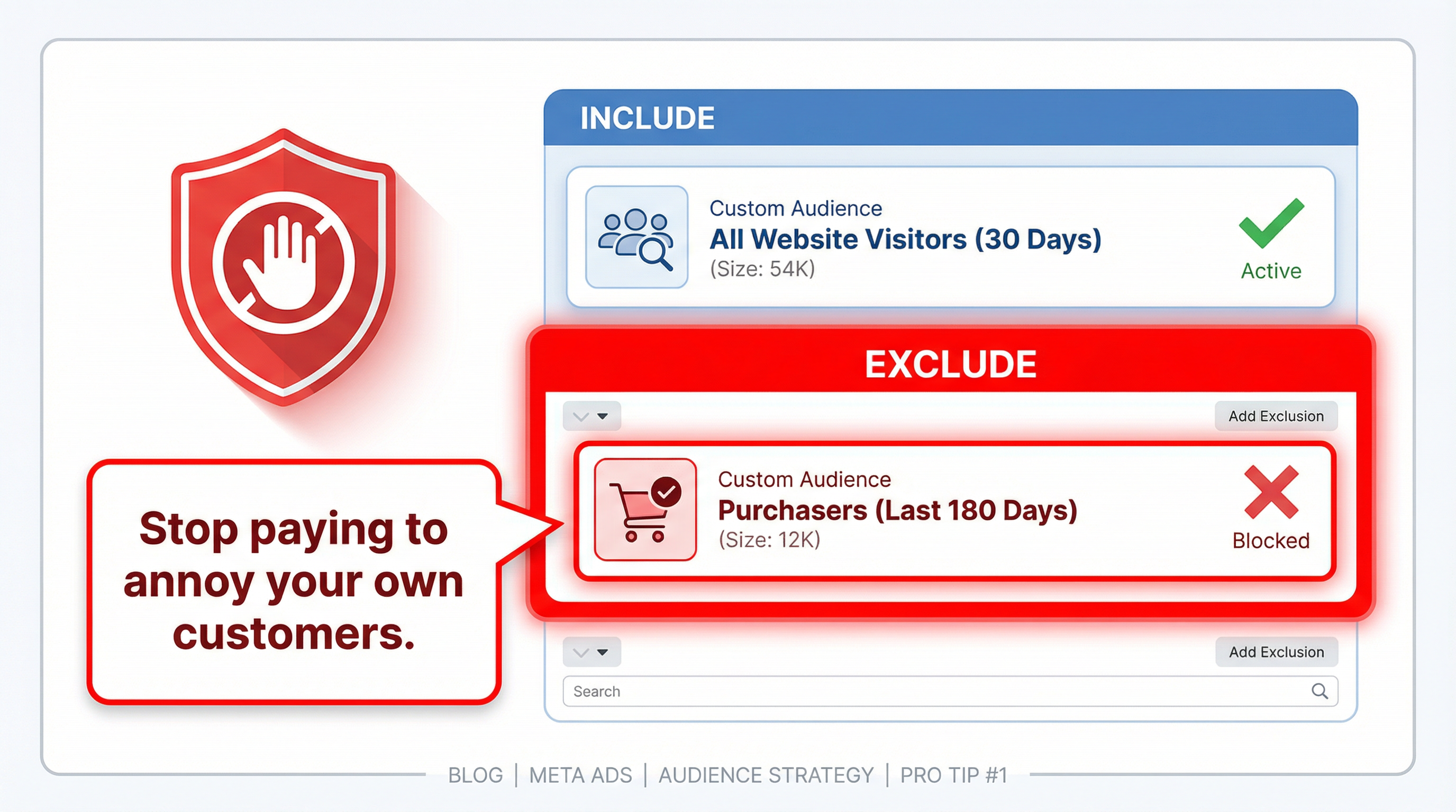 Section 3: The Importance of Audience Exclusions