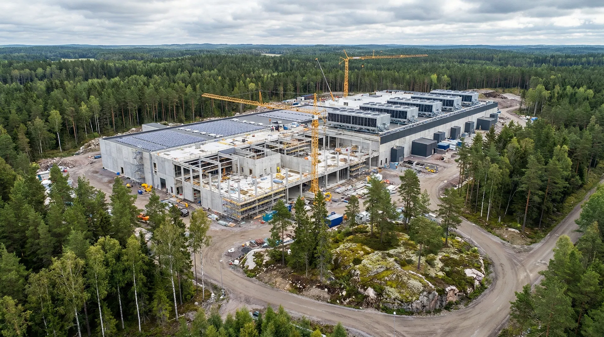 Accommodation for AWS Data Center Workers in Katrineholm