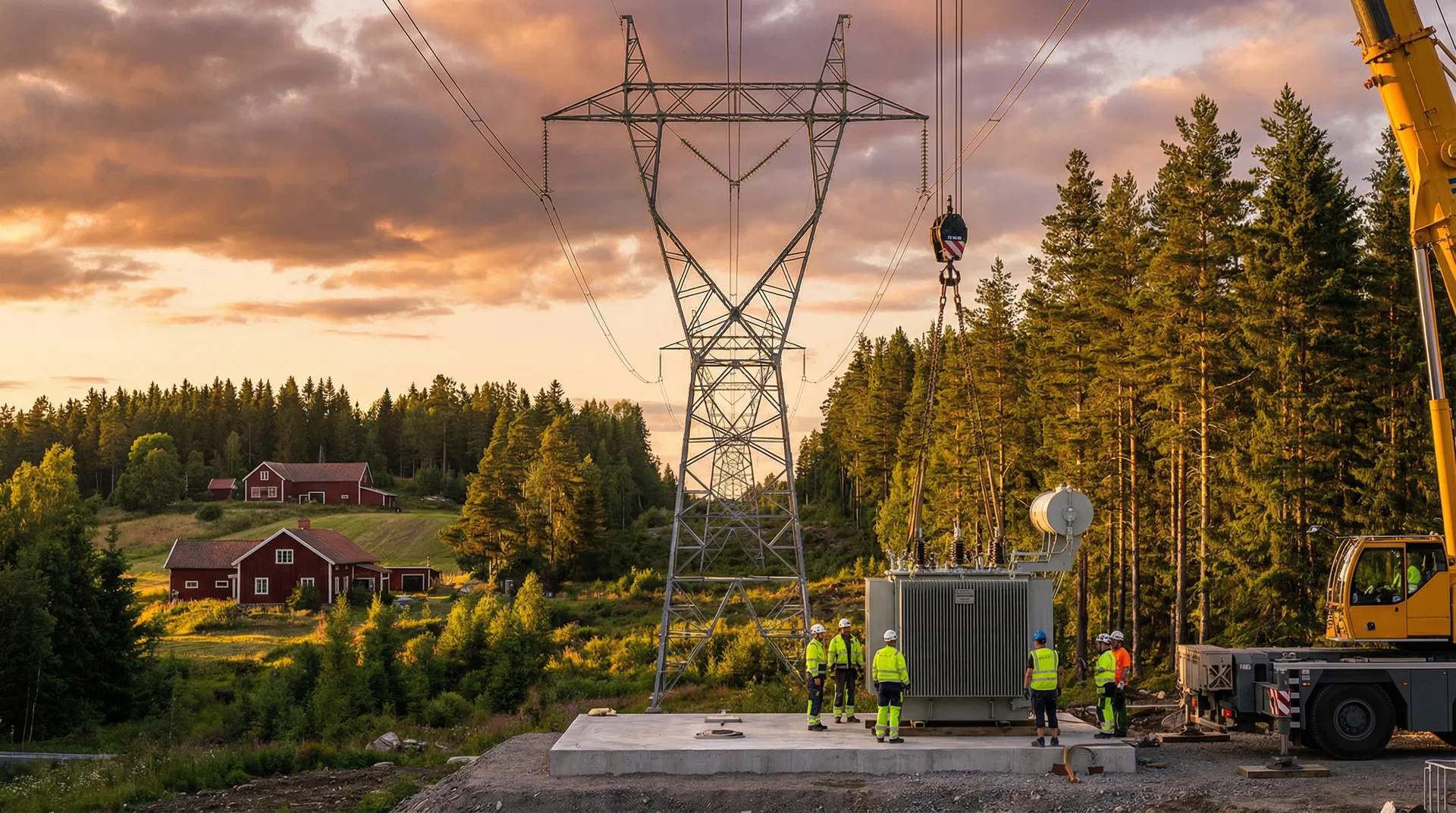 Accommodation for Vattenfall Power Grid Workers