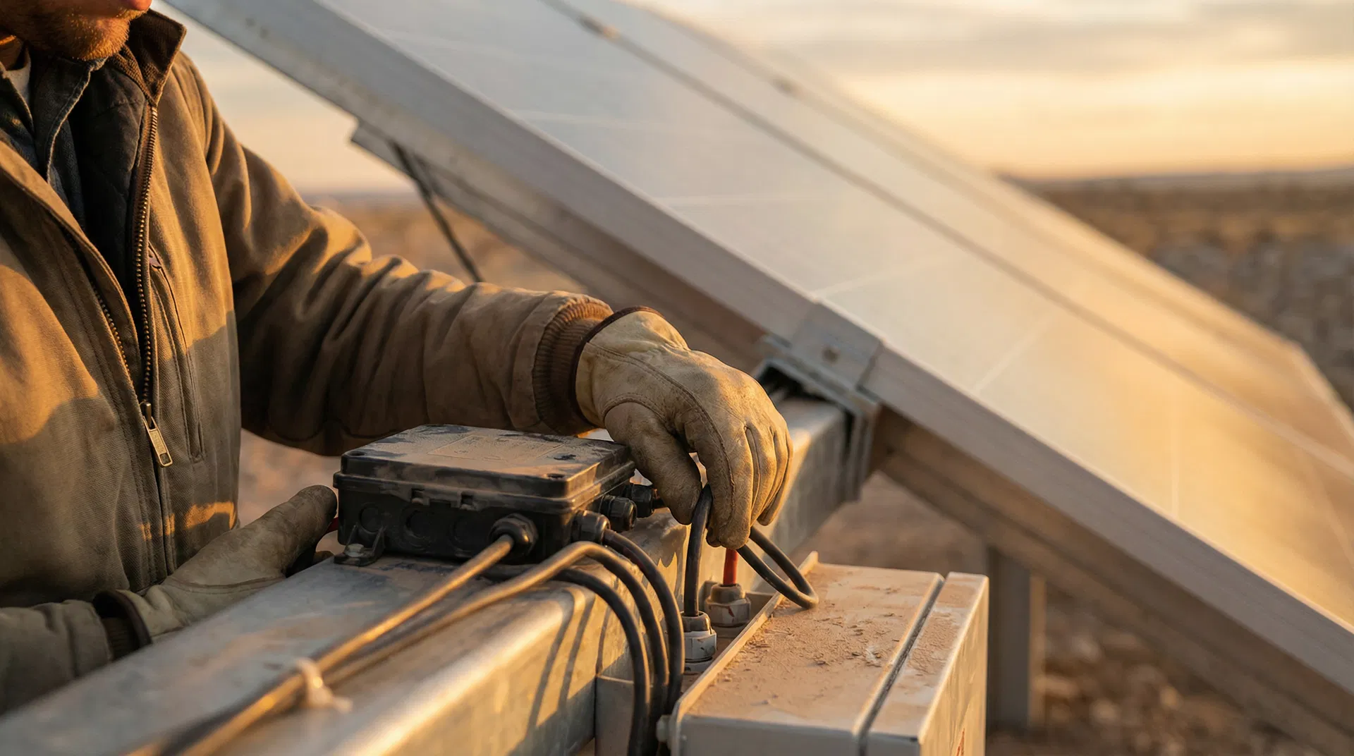 Solar panel installation and technical expertise