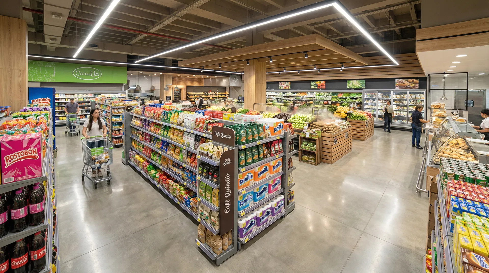 Supermercado moderno