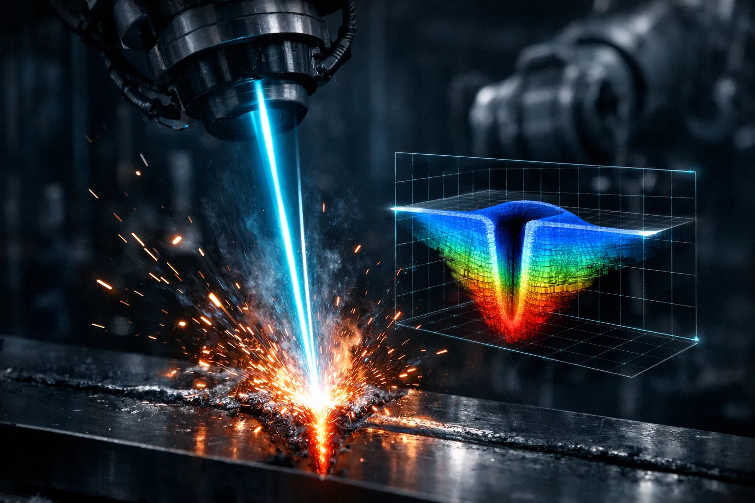 焊接熔深检测系统