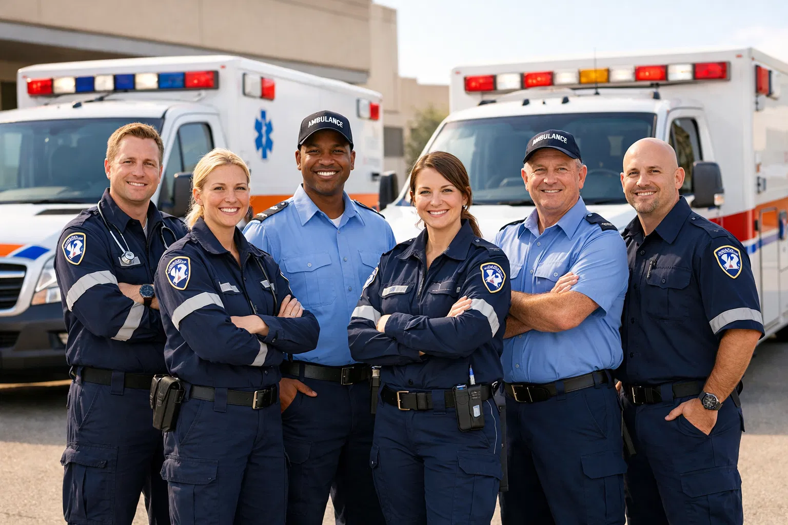 Professional Medical Transport Team