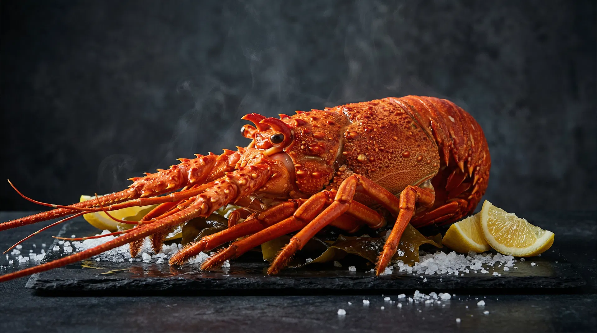 Steamed Tasmanian Rock Lobster