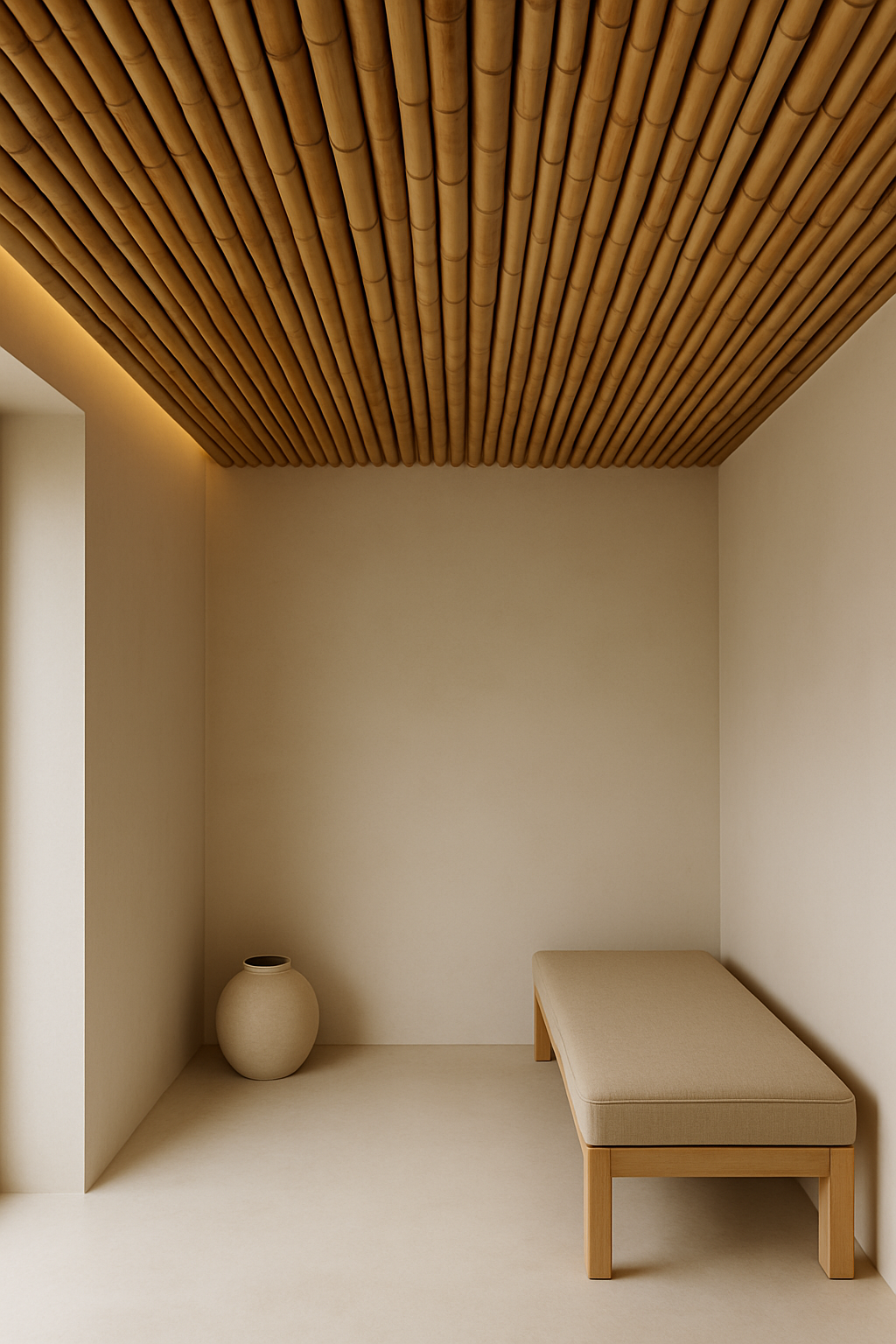 Bamboo Ceiling Treatments