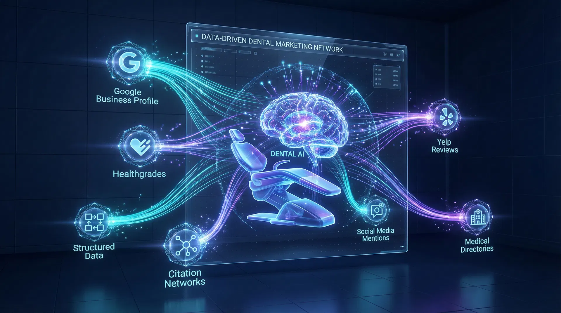 The data signals that feed AI recommendations for dental practices