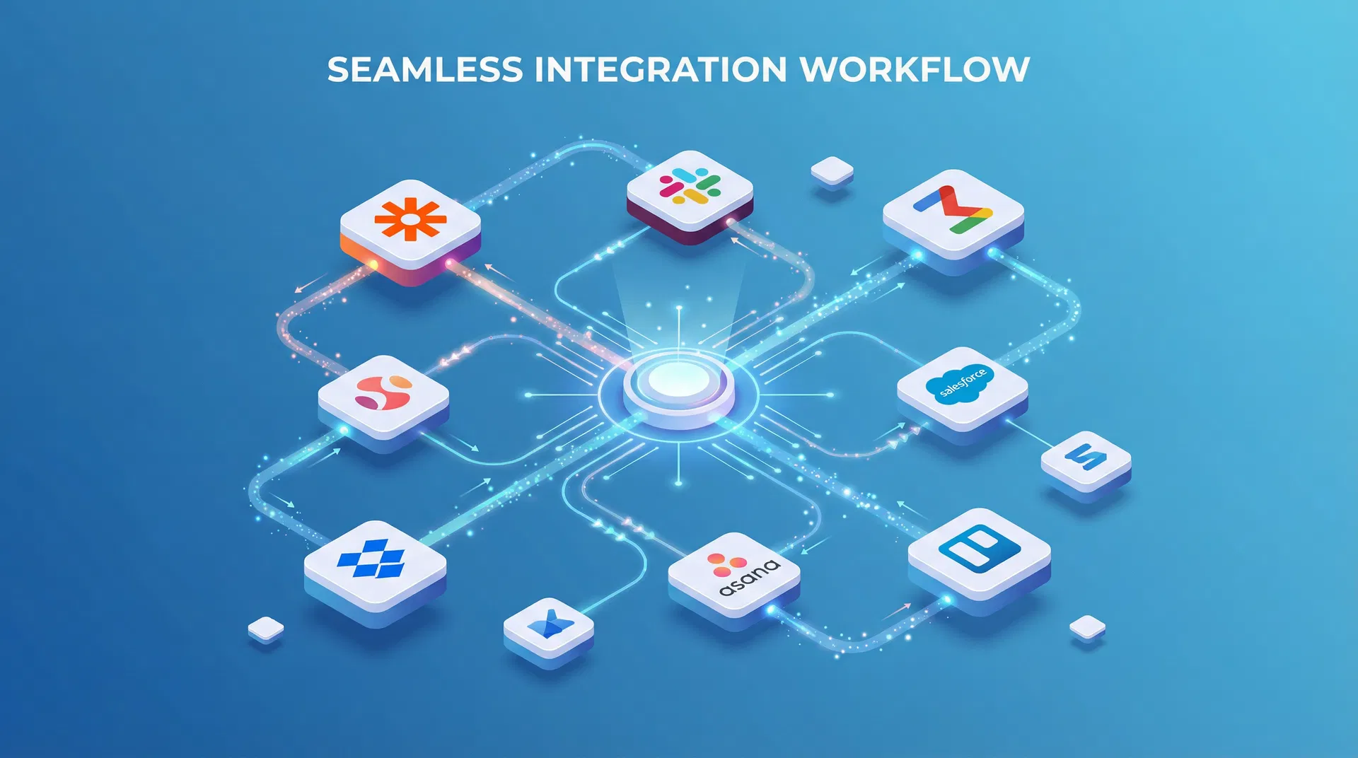 Workflow automation with integrated apps