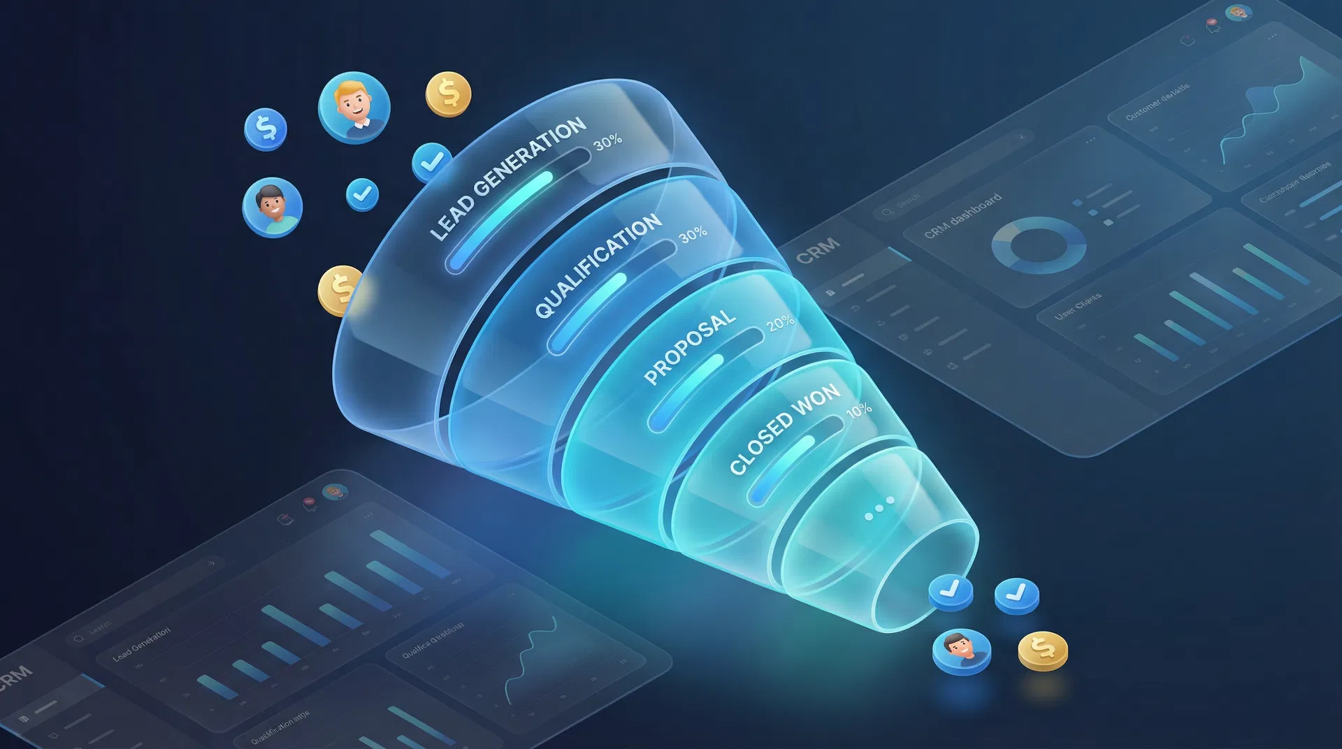 CRM automation and sales pipeline