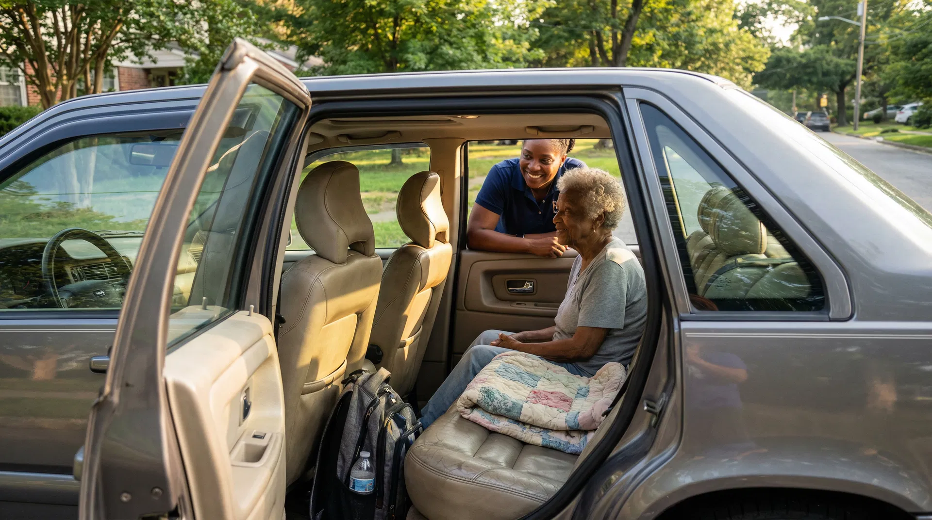 Companion support in vehicle