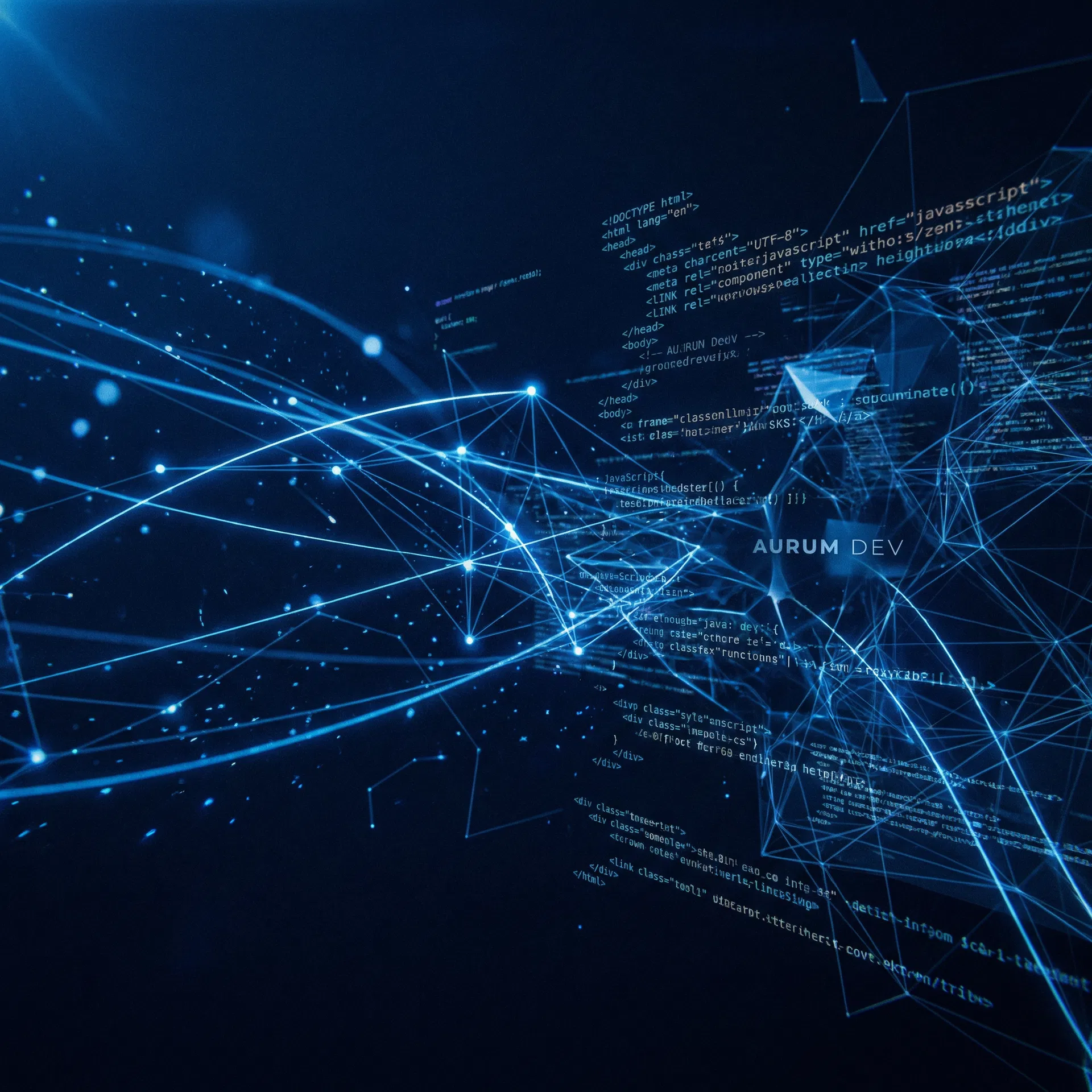 Modern web application interface