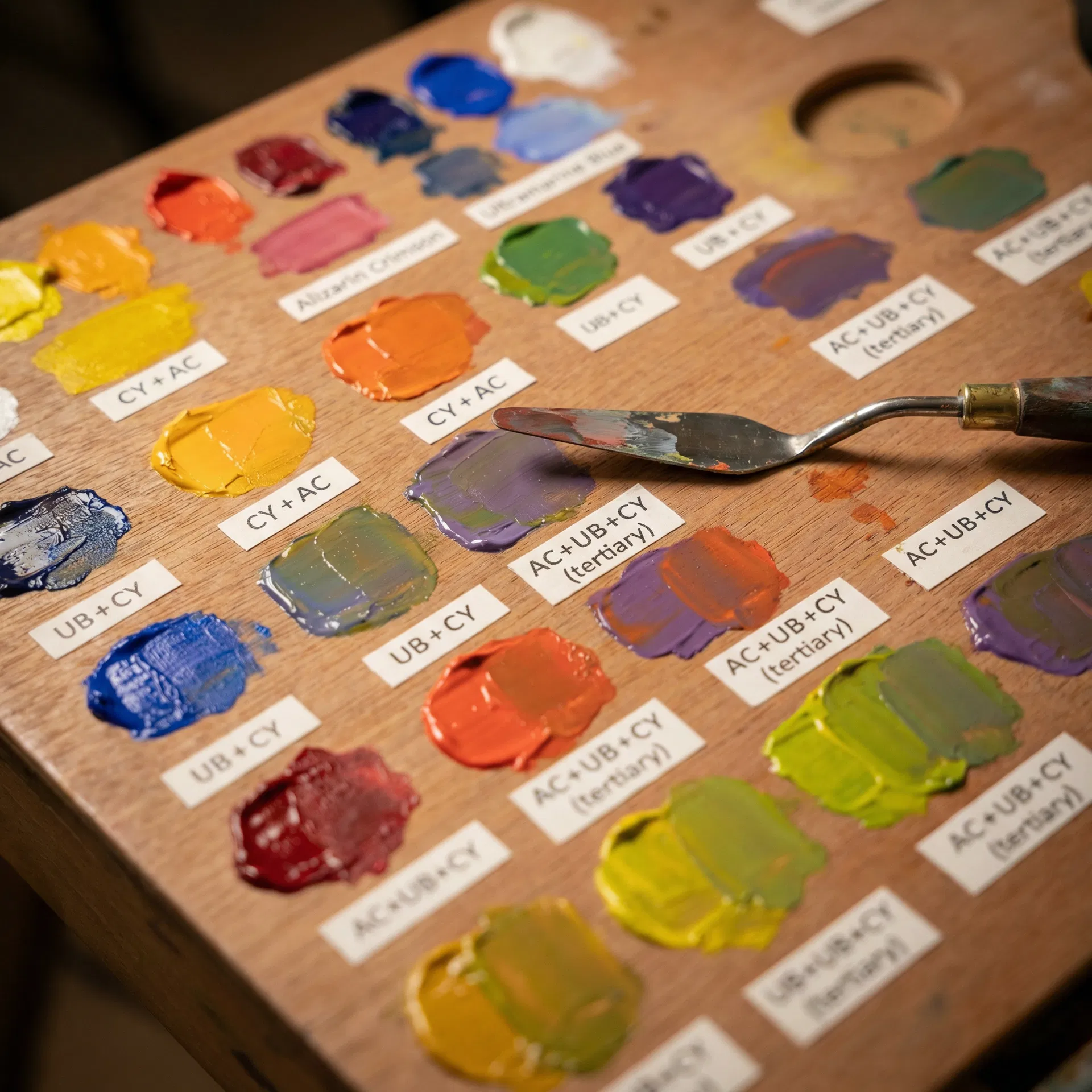 Colour Mixing Principles