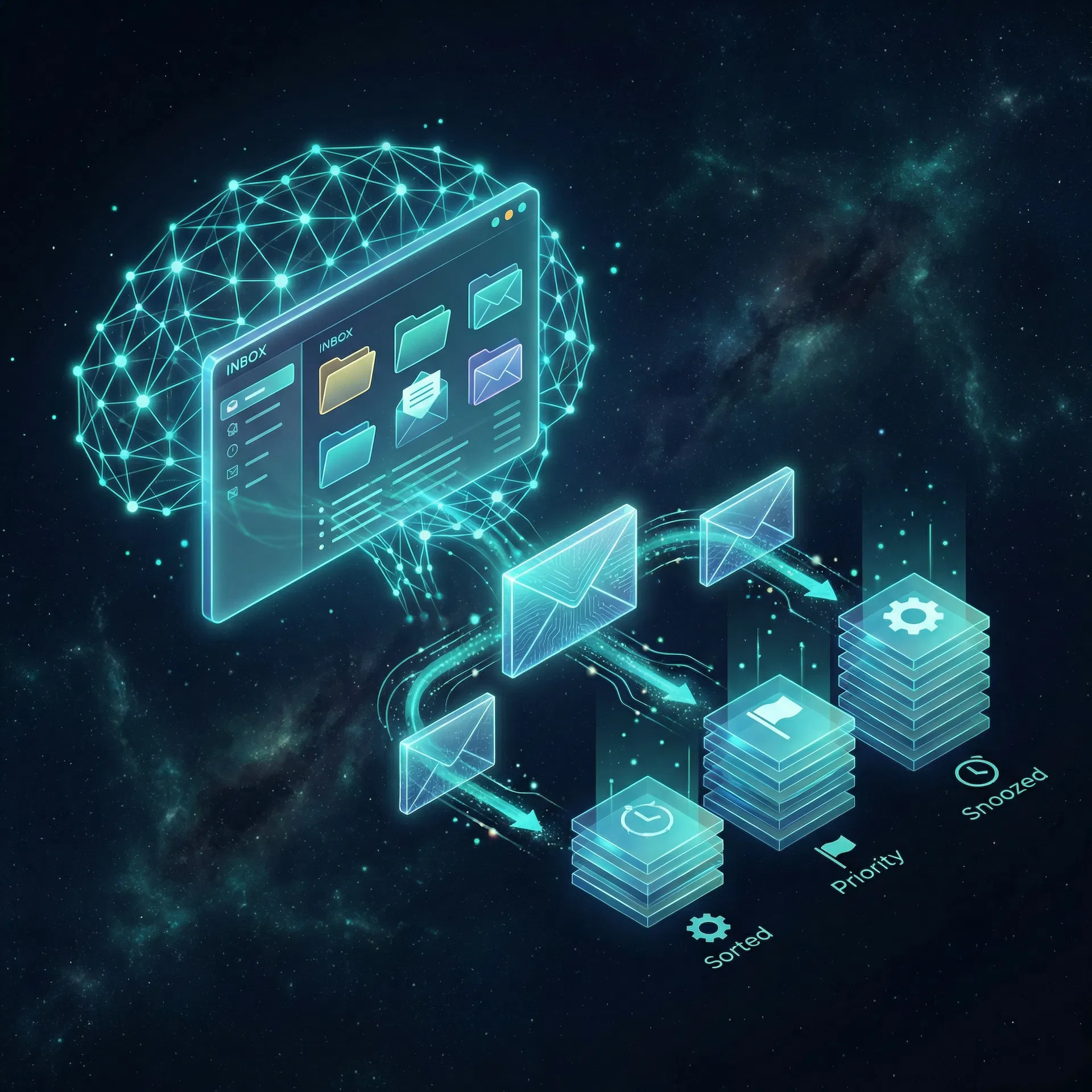 Email automation visualization