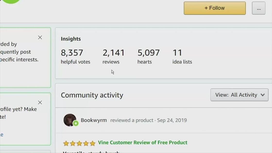 Amazon Vine Voice Reviewer Dashboard