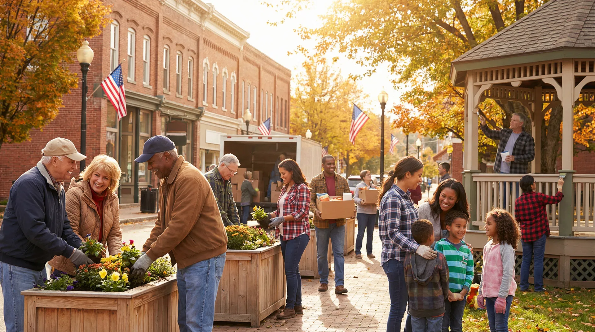 Veterans giving back to their community